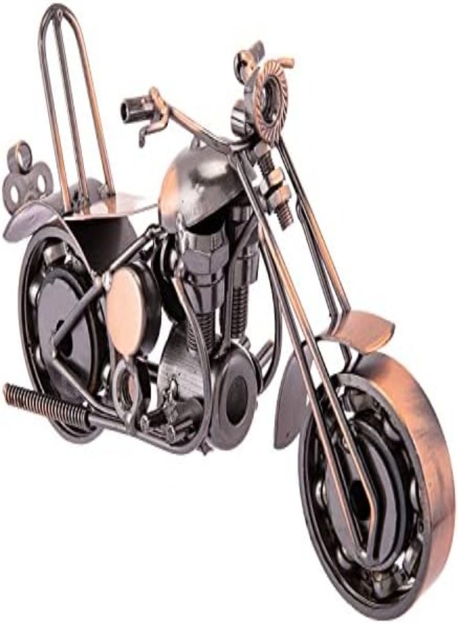 Akdc Metal Bike Décor 18Cm X 6Cm X 11Cm Silver - Image 3