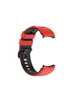 PROMASS Replacement Band Compatible with Samsung Galaxy Watch 4 / 4 Classic, Dual Layer Silicone Sport Strap  - Image 3