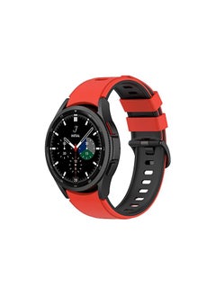 PROMASS Replacement Band Compatible with Samsung Galaxy Watch 4 / 4 Classic, Dual Layer Silicone Sport Strap  - Image 5