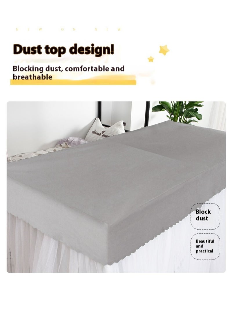 Bluejw Bed Canopy Tents Curtain Blackout Curtain Single Bed Tent Curtain Student Shading Cloth Bed Canopy Mosquito Net Student Sleep Privacy Protection - Image 4