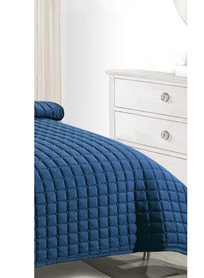 مون طقم لحاف نفرين مفرش سرير مضغوط مكون من 6 قطع  لحاف مقاس كينج 230x250سم - Image 3