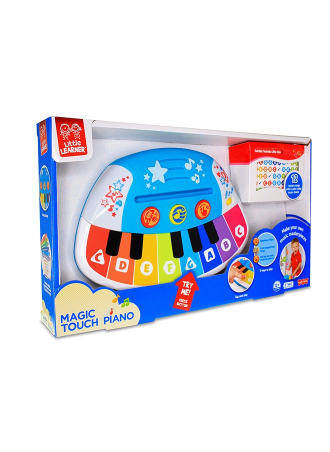 Happy Kids Little Learners Magic Touch Piano - Educational Baby Piano Toy  - Image 2