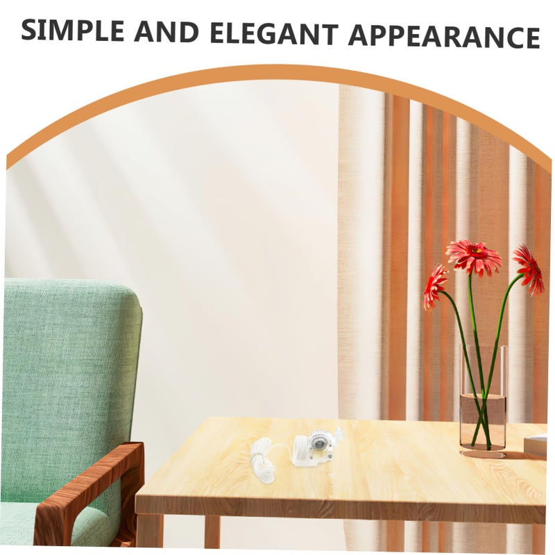 Low Profile Blind Tilt Control Cord Mechanism Sturdy Adjustment for Home and Office Decor - Image 4