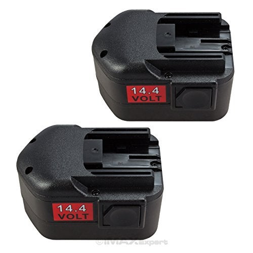 ExpertPower 2 x 14.4v 1500mAh NiCd Battery for Milwaukee 48-11-1000 48-11-1014 48-11-1024 - Image 1