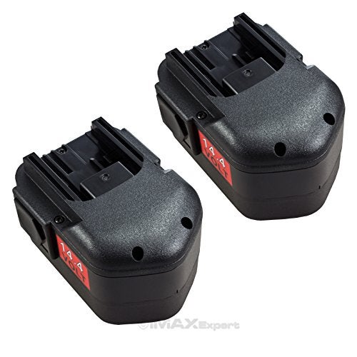 ExpertPower 2 x 14.4v 1500mAh NiCd Battery for Milwaukee 48-11-1000 48-11-1014 48-11-1024 - Image 2