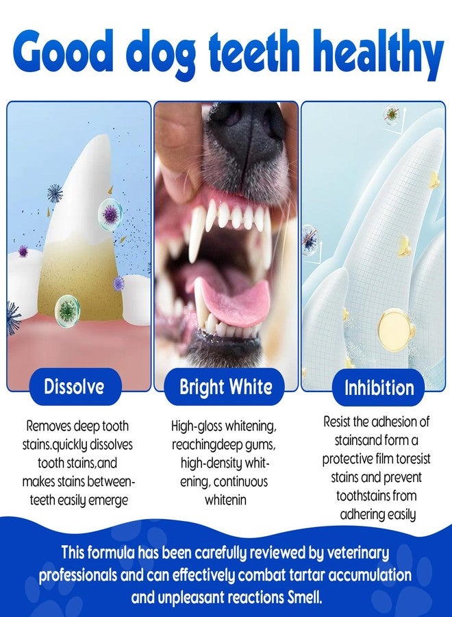 ARMOYA Dog Teeth Cleaning Powder - Dental Powder for Dogs Teeth - Plaque Removal - Supports Gum Health - Tartar Remover with Natural Herb Blend and Postbiotics 30 Day Supply - Mint Flavor - Image 5