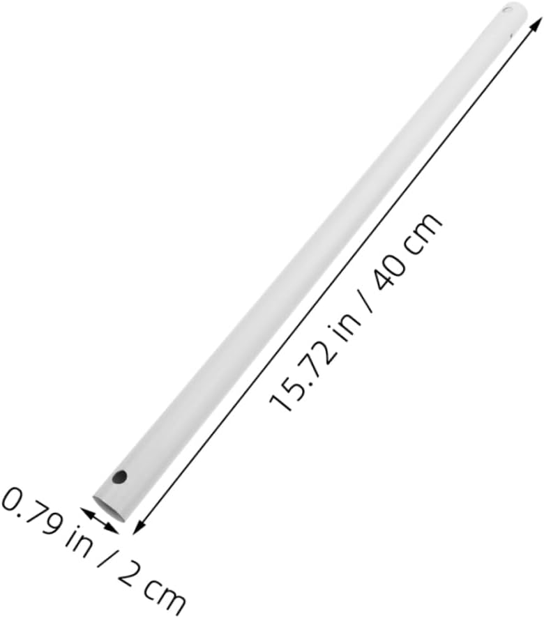 Heavy Duty Iron Ceiling Fan Extension Rods 2Pcs For High Ceilings Easy Installation Enhanced Air Circulation - Image 3