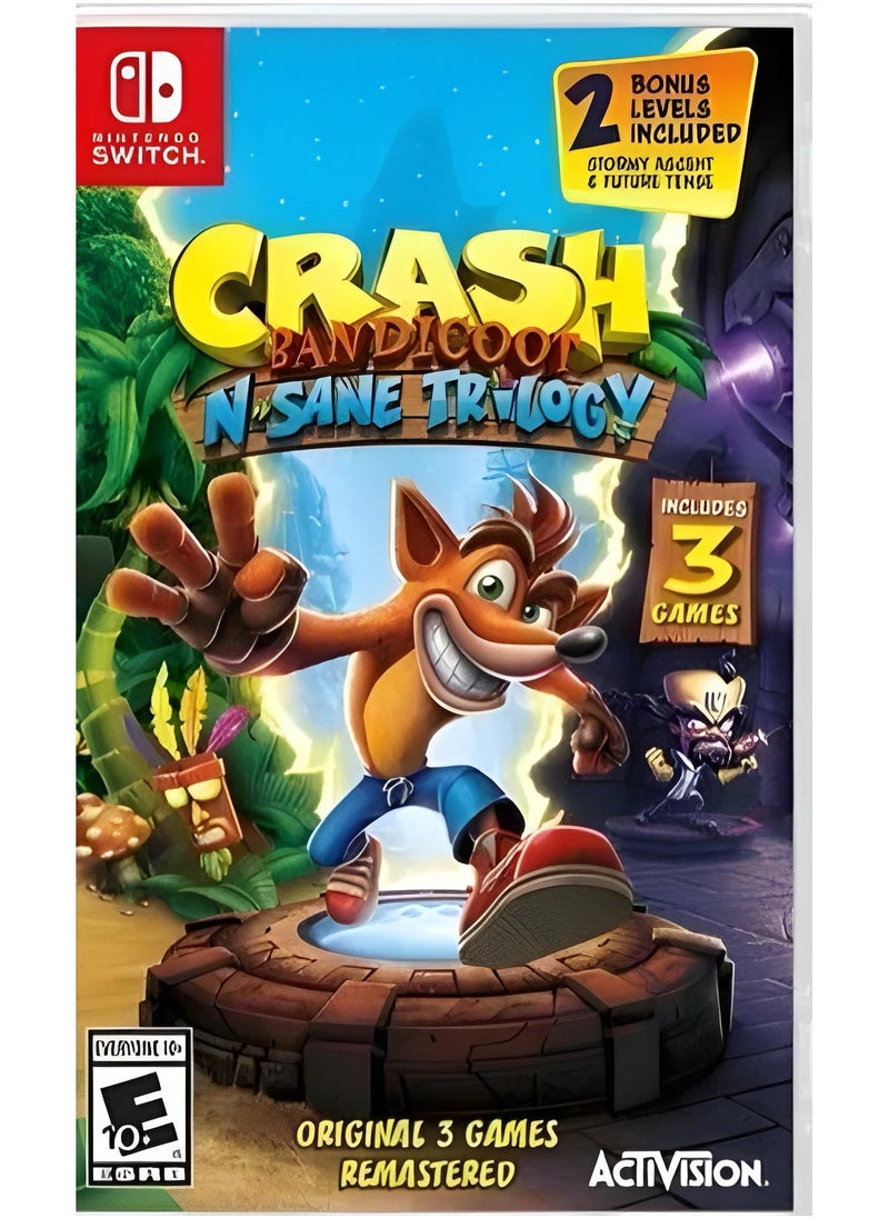 CRASH BANDICOOT N. SANE TRILOGY - NINTENDO SWITCH - pzsku/ZFCE21B660B6308B6B16EZ/45/_/1739272565/651829bb-411c-477a-a892-a55839e62499