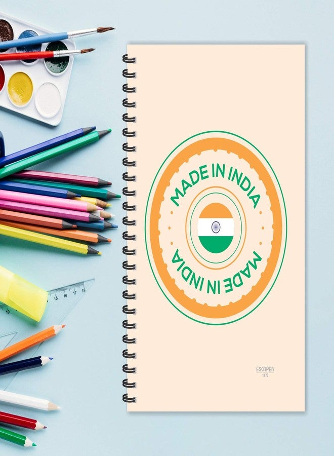 ESCAPER Made in India Diary | Ruled - A5 Size - 8.5 x 5.5 inches Dairy | Vocal for Local Diary | Made in Bharat Diary | Diary for Office | Diary for Gift - Image 4
