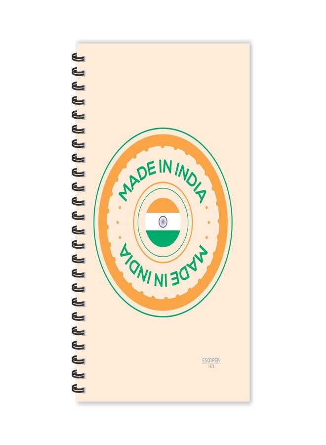 ESCAPER Made in India Diary | Ruled - A5 Size - 8.5 x 5.5 inches Dairy | Vocal for Local Diary | Made in Bharat Diary | Diary for Office | Diary for Gift - Image 1
