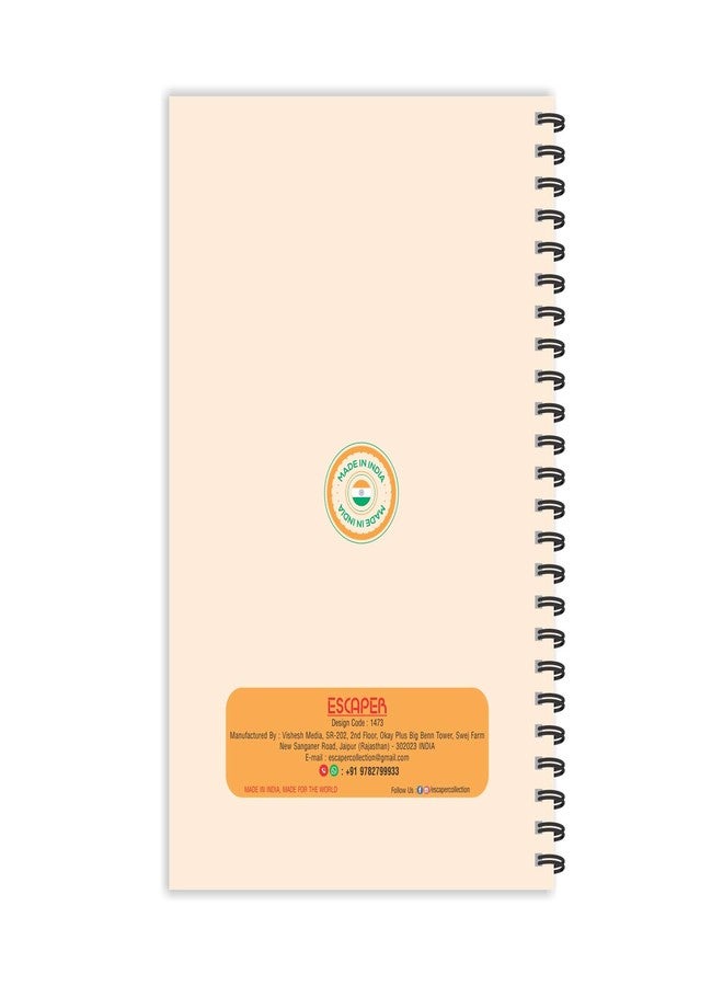 ESCAPER Made in India Diary | Ruled - A5 Size - 8.5 x 5.5 inches Dairy | Vocal for Local Diary | Made in Bharat Diary | Diary for Office | Diary for Gift - Image 2