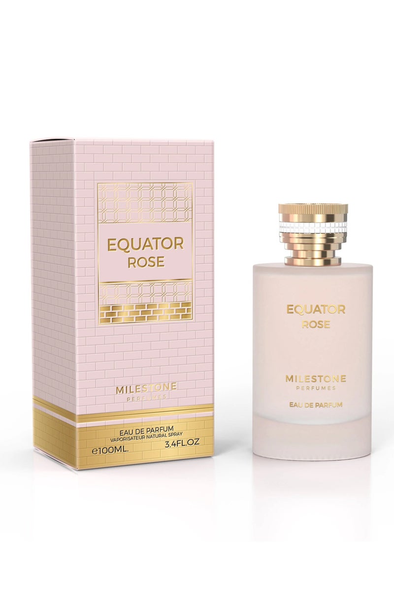 Milestone Equator Rose Eau De Parfum For Unisex - 100 ML - Image 1