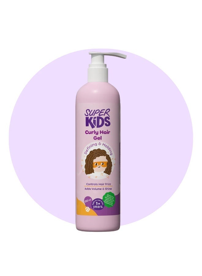 Superkids Curly Shampoo 300 ml & Curly Gel 250 ml Bundle - Image 3