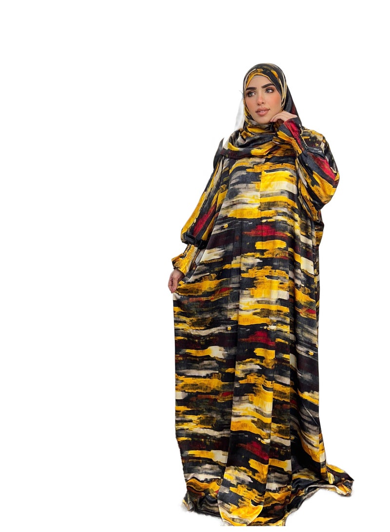 اسدال صلاه واستقبال ستان حرير ارماني