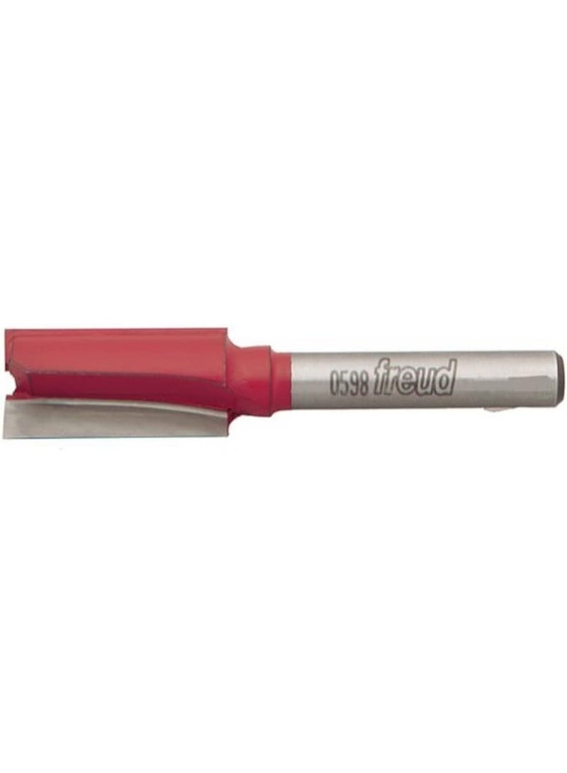 freud Freud 12-115: 7/8" (dia.) Double Flute Straight Bit with 1/2" shank, 2-3/4" overall length  - Image 1