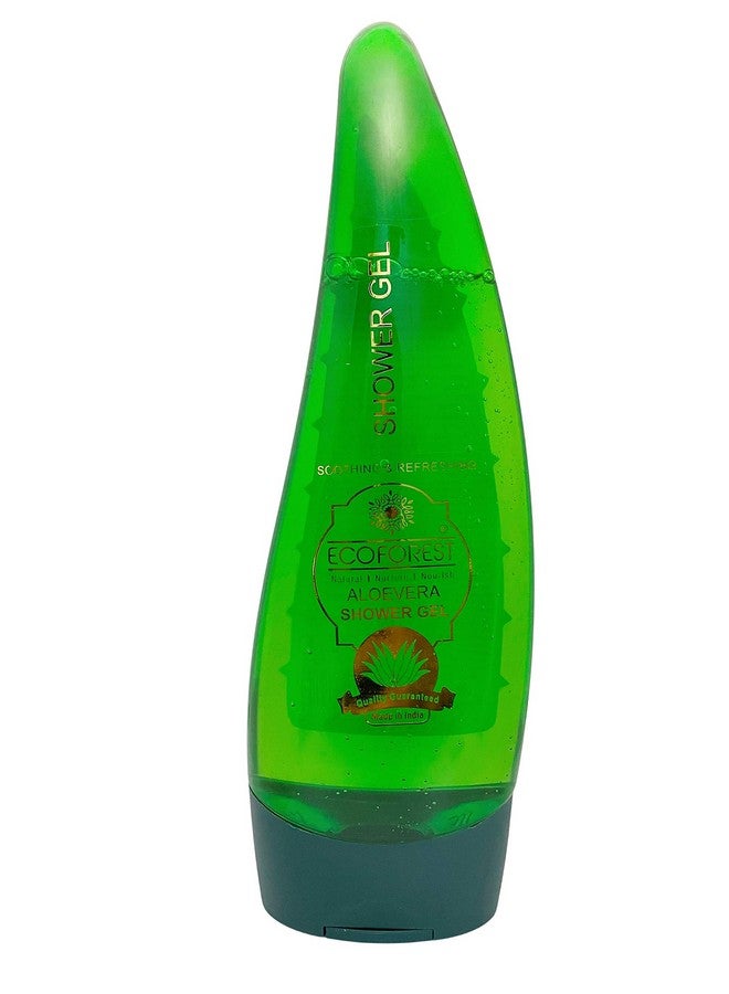 Ecoforest Aloe Vera Shower Gel for Whitening, Moisturizing, Deep Cleansing
