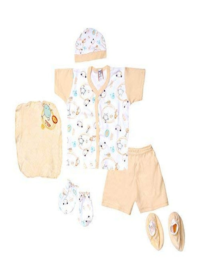 KidsDelight® Little New Born Hub Gift Set for Infants (Orange, 0-3 Months) - Image 2