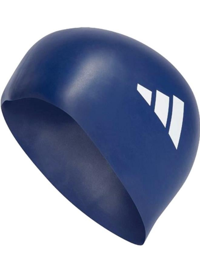 Adidas 3-Stripes Swim Cap- One Size - Image 1