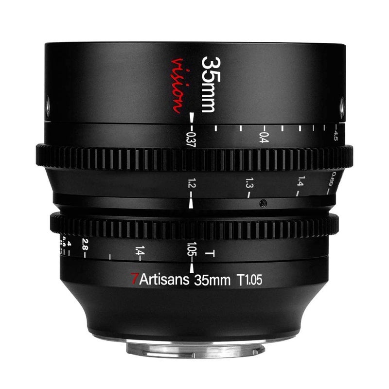 7artisans 25mm35mm50mm T105 Large Aperture Cine Lens WideAngle Manual Focus Low Distortion Mini Cinema Lens 35mm T105 for LeicaSigmaPanasonic L - Image 2