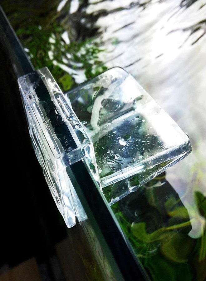 Weilan Aquarium Lid Clips 10mm Thick Rimless Tank Cover Clips Acrylic Fish Tank Cover Support Holder,15Pieces - Image 3