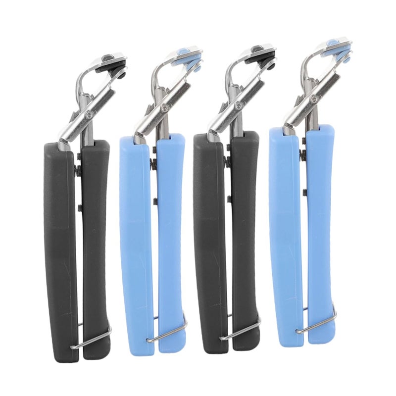 Hot Plate Gripper Clips Set of 4 Slip Resistant Safe Handling for Bowls Outdoor Cooking - Image 2