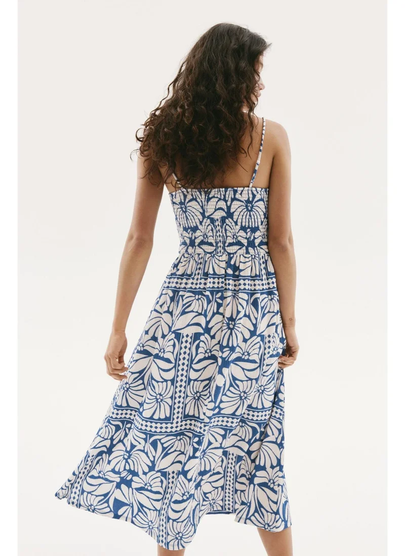 اتش اند ام Smocked strappy dress