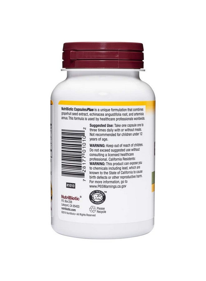 NutriBiotic Grapefruit Seed Extract CapsulesPlus, 125 mg of GSE, 90 Count - Image 5