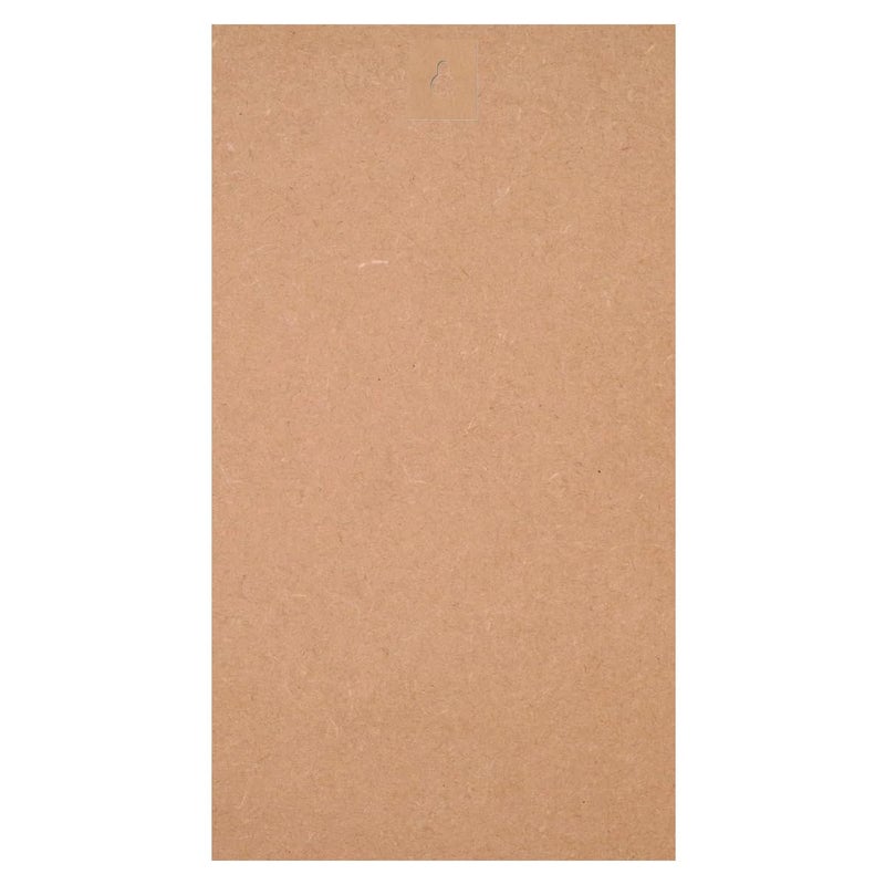 Wrapping Studio MDF Board for Lippan Art - Pre-Marked Half Flower Design Cutouts for Craft, Painting, DIY Projects - Eco-Friendly MDF Wood, 30x16 cm, Ideal for Creative Gift Ideas, Set of 2 - Image 2