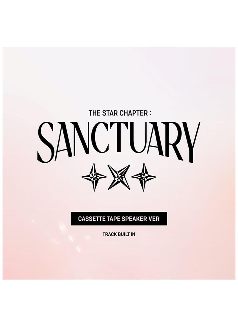 TXT Tomorrow X Together 7th Mini Album The Star Chapter Sanctuary Cassette Type Speaker Version Kpop Music with Cassette Speaker TF Card and More  - Image 2