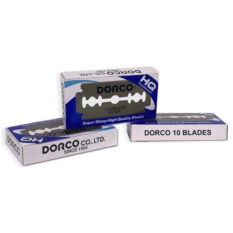 DORCO ST300 Platinum Double Edge Razor Blades | 100 Blades (1 Box) - Image 3