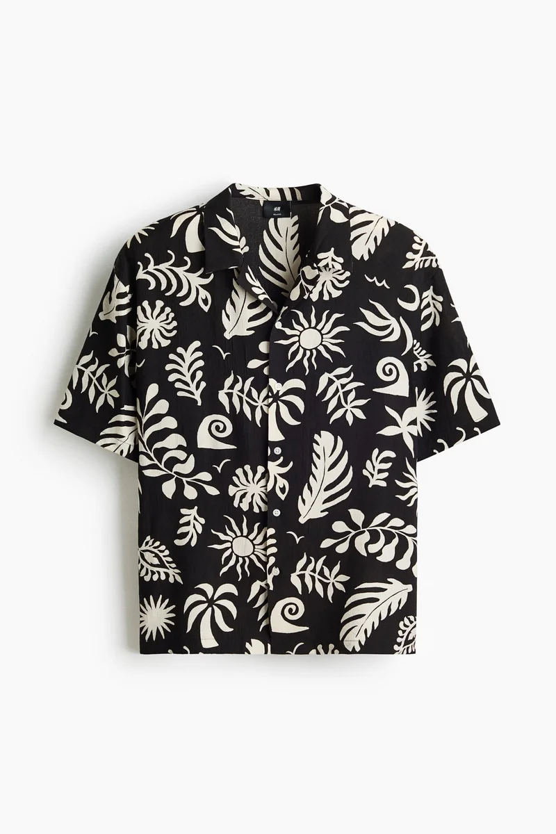 H&M Relaxed Fit Resort shirt
