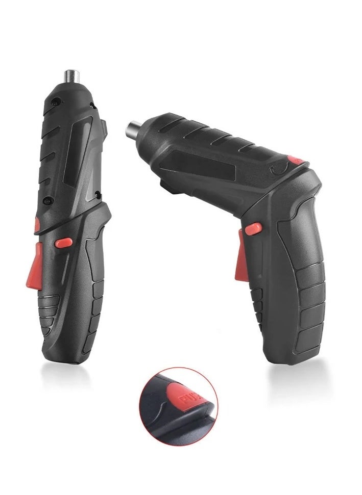 DubaiGallery - Cordless Electric Screwdriver, 3.6V Rechargeable Power Screwdriver with 47 pcs Accessories, usb charging, 3Nm Screw Gun, mini Carrying screwdriver set 2 Position Handle with LED Light - Image 1