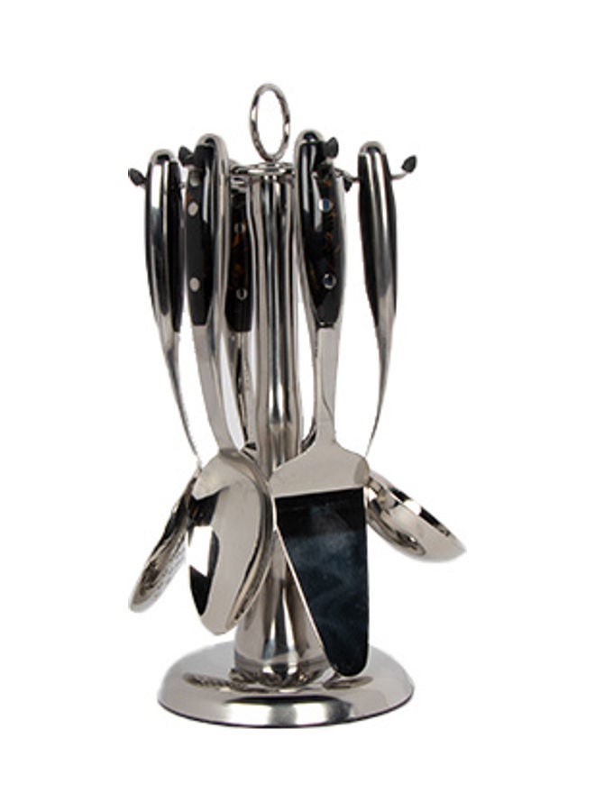 NIBEMINENT 7-Piece Cutlery Set Silver - Image 2