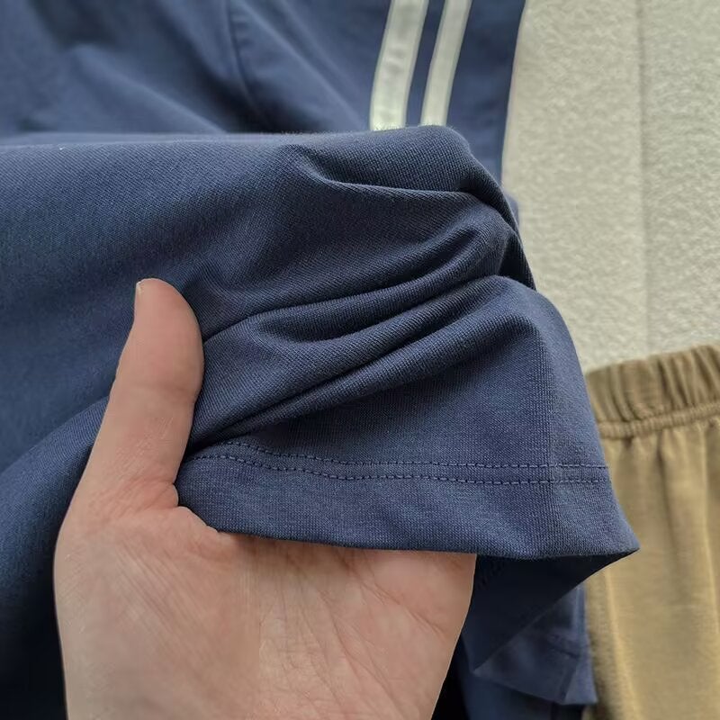 2025 Spring And Children'S Clothing Boys And Girls Casual Suits Short-Sleeved T-Shirts Shorts Pajamas Home Clothes 474658 - Image 5