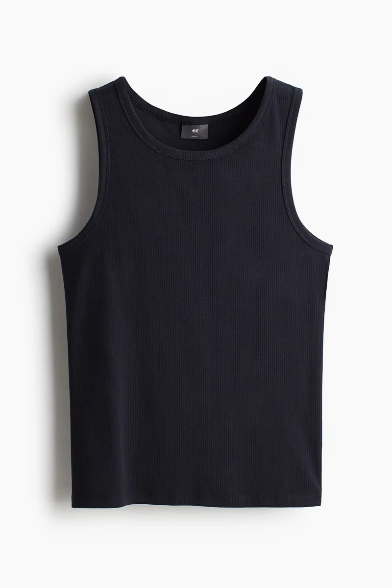 H&M Slim Fit Ribbed vest top
