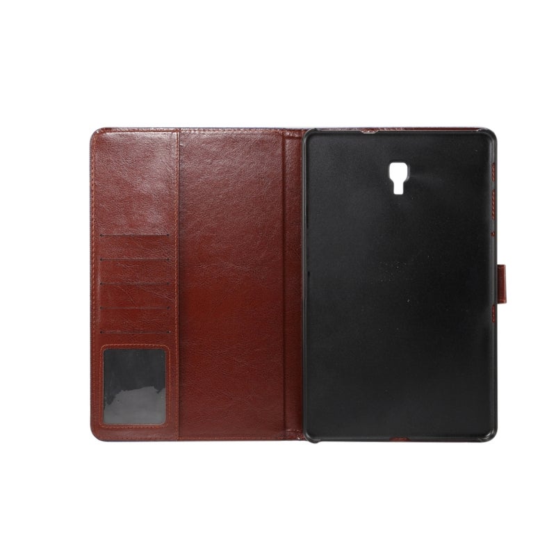 Dibase Denim Texture Horizontal Flip Pu Leather Case For Galaxy Tab A 10.5 / T590, With Holder & Card Slot (Black) - Image 4
