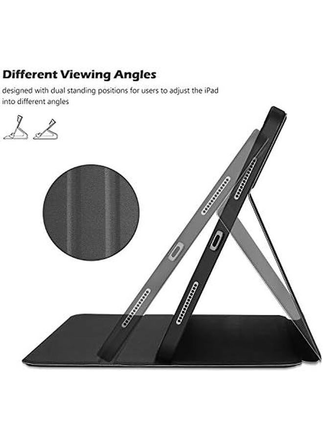 Procases Ipad Air 5 4 Case 10.9 Inch 2022 2020 With Pencil Holder Slim Protective Folio Stand Cover For Ipad Air 5Th 4Th Generation 10.9" Black - Image 2