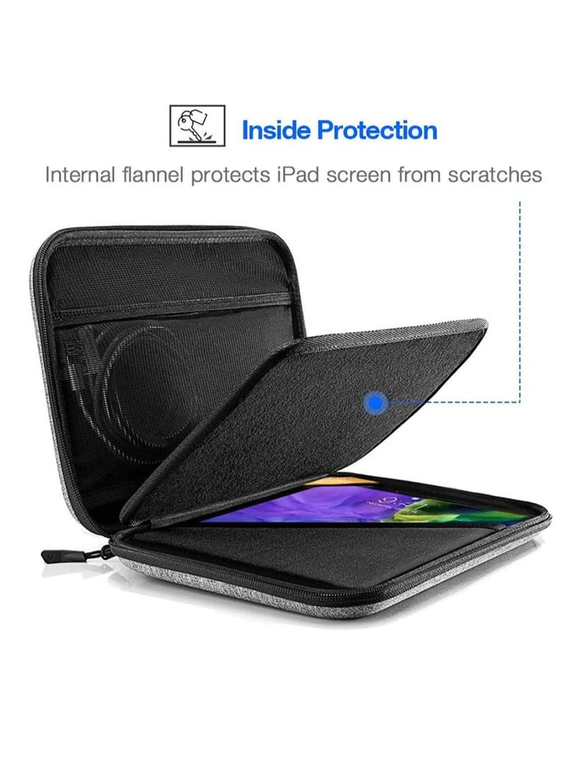 Skycare Portfolio Case for 11 Inch iPad Pro M4 & iPad Air M2 2024 - Versatile Carrying Storage Sleeve with Accessories Compartment - Image 2