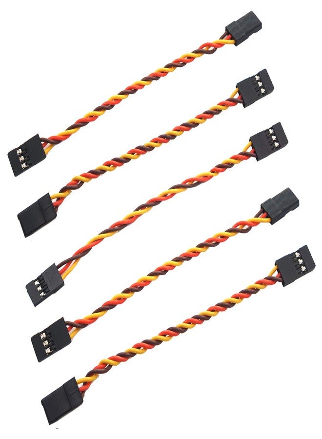 Vgoohobby 20Pack RC Male to JR Male Plug Twisted Extension Lead Wire Cable 100mm 26AWG 30Cores Servo Receiver Wire for RC Cars Trucks Airplanes Helicopters - Image 3