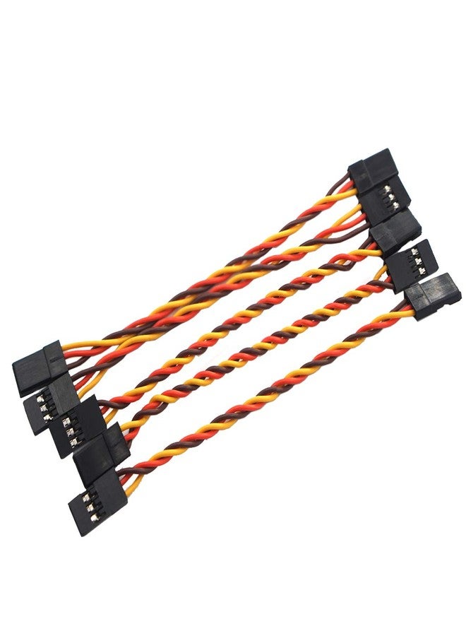 Vgoohobby 20Pack RC Male to JR Male Plug Twisted Extension Lead Wire Cable 100mm 26AWG 30Cores Servo Receiver Wire for RC Cars Trucks Airplanes Helicopters - Image 5