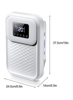 XiuWoo 1800ml  Small Dehumidifier With Remote Control for Home, Quiet Dehumidifiers for Bedroom, Bathroom, Rv, Closet, Portable Dehumidifiers with Auto Shut Off, Sleep Mode, Intelligent Humidity Control  - Image 2