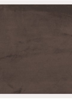 آيفوري هوم طقم اغطية كنب مخمل مقاوم للانزلاق وسبع مقاعد من 4 قطع باللون البني  - Image 2