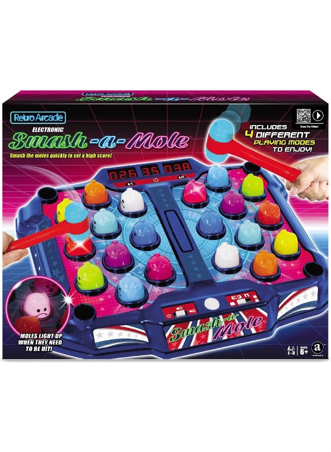 Ambassador Ambassador Electronic Arcade Smash-A-Mole Tabletop Game - Image 1