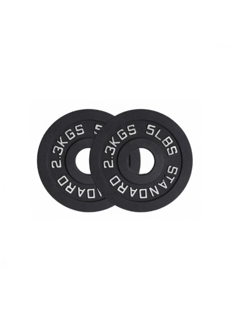 Champ Kit Iron Weight Plates for Strength Training Compatible with Standard Bars - Image 2