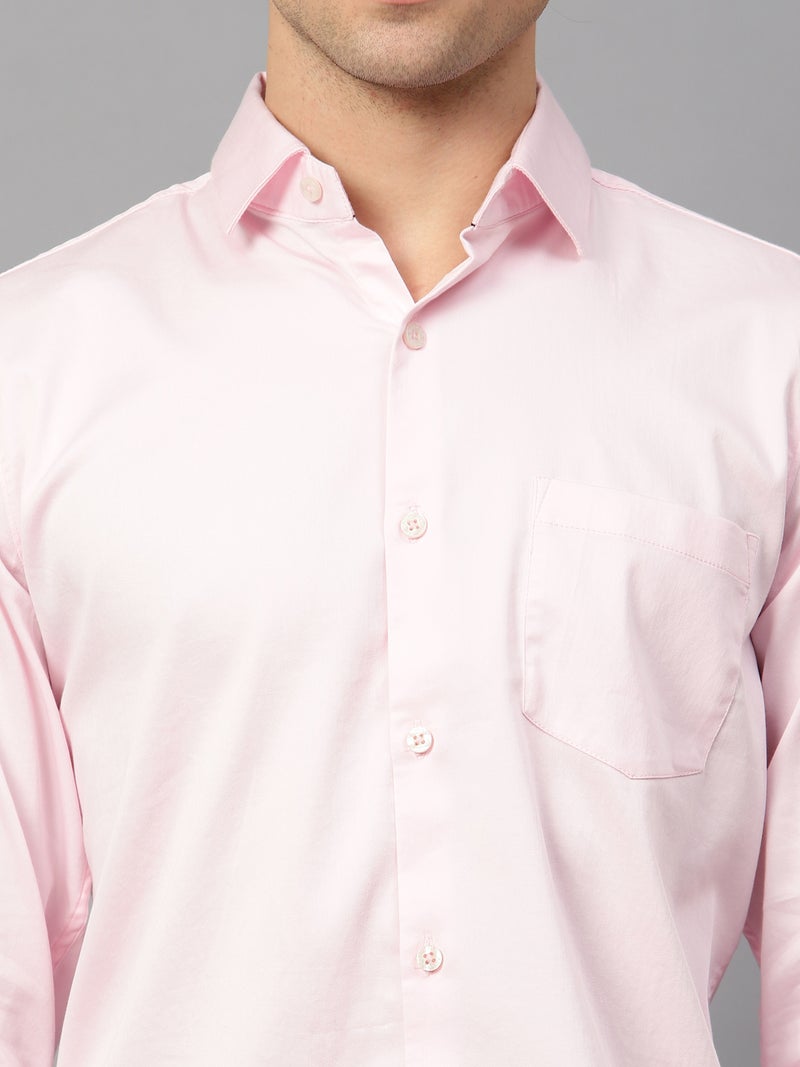 AMSWAN PINK CASUAL SHIRT FOR MEN'S - Image 4