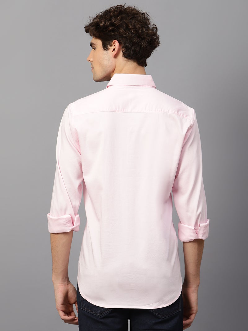 AMSWAN PINK CASUAL SHIRT FOR MEN'S - Image 3