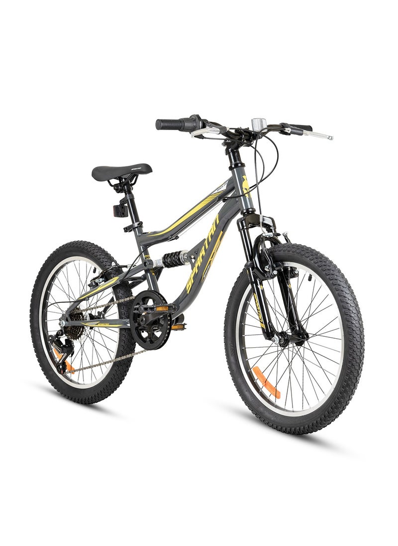 Spartan Spartan 20" Mach 2.0 Kids MTB Cobalt Turquoise Iron Grey  - Image 1