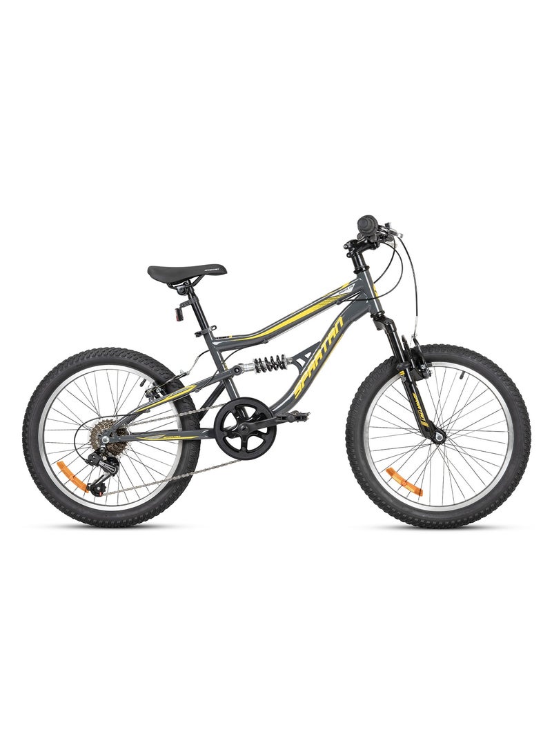 Spartan Spartan 20" Mach 2.0 Kids MTB Cobalt Turquoise Iron Grey  - Image 2