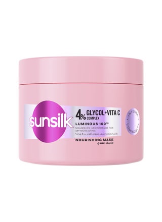 Nourishing Mask Luminous100 Nourishes Hair Strands For 5X More Shine
