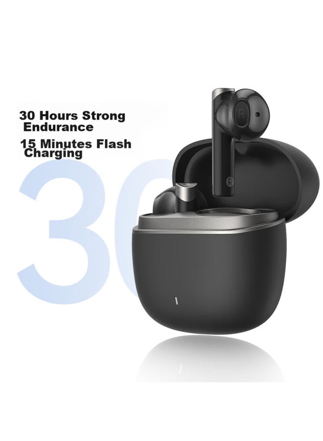 Walker Flower Edifier Hua Zai Magic Anc True Wireless Bluetooth Earbuds, Semi In-ear Active Noise Cancellation, Compatible With Apple, Huawei, Xiaomi, Bean Green - Image 4